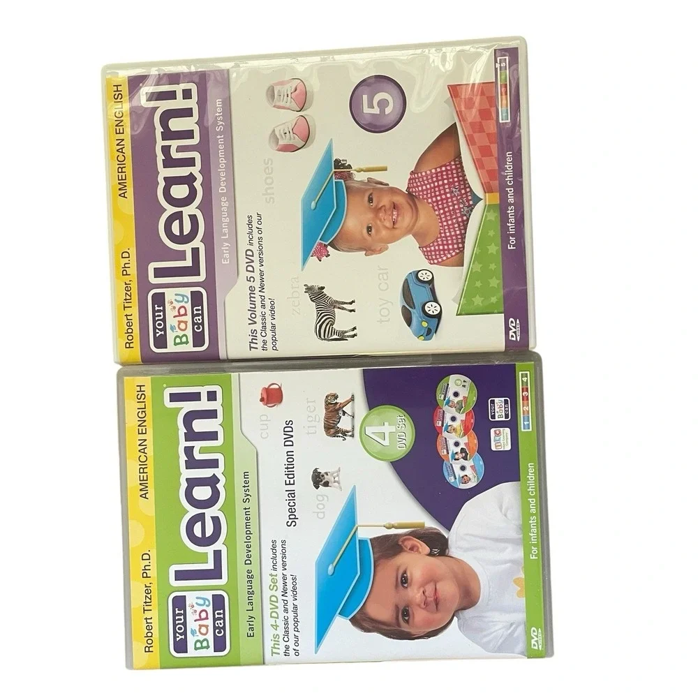 Your Baby Can Read! Early Learning System by Robert Titzer Books DVDs Card Child